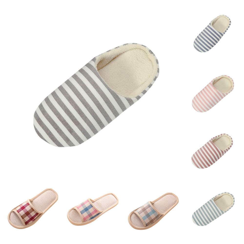 Comfortable Unisex Open-Toe Indoor Slippers - Soft House Shoes for Women & Men | Perfect for Relaxing at Home, Lounging & Spa Days