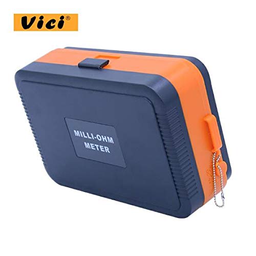VC480C+ Digital Milli-Ohm Meter - 4-Wire Micro Ohm Resistance Tester with High Accuracy for Electronics, Automotive & Industrial Testing | Perfect for Circuit Boards, Battery Contacts & Electrical Components