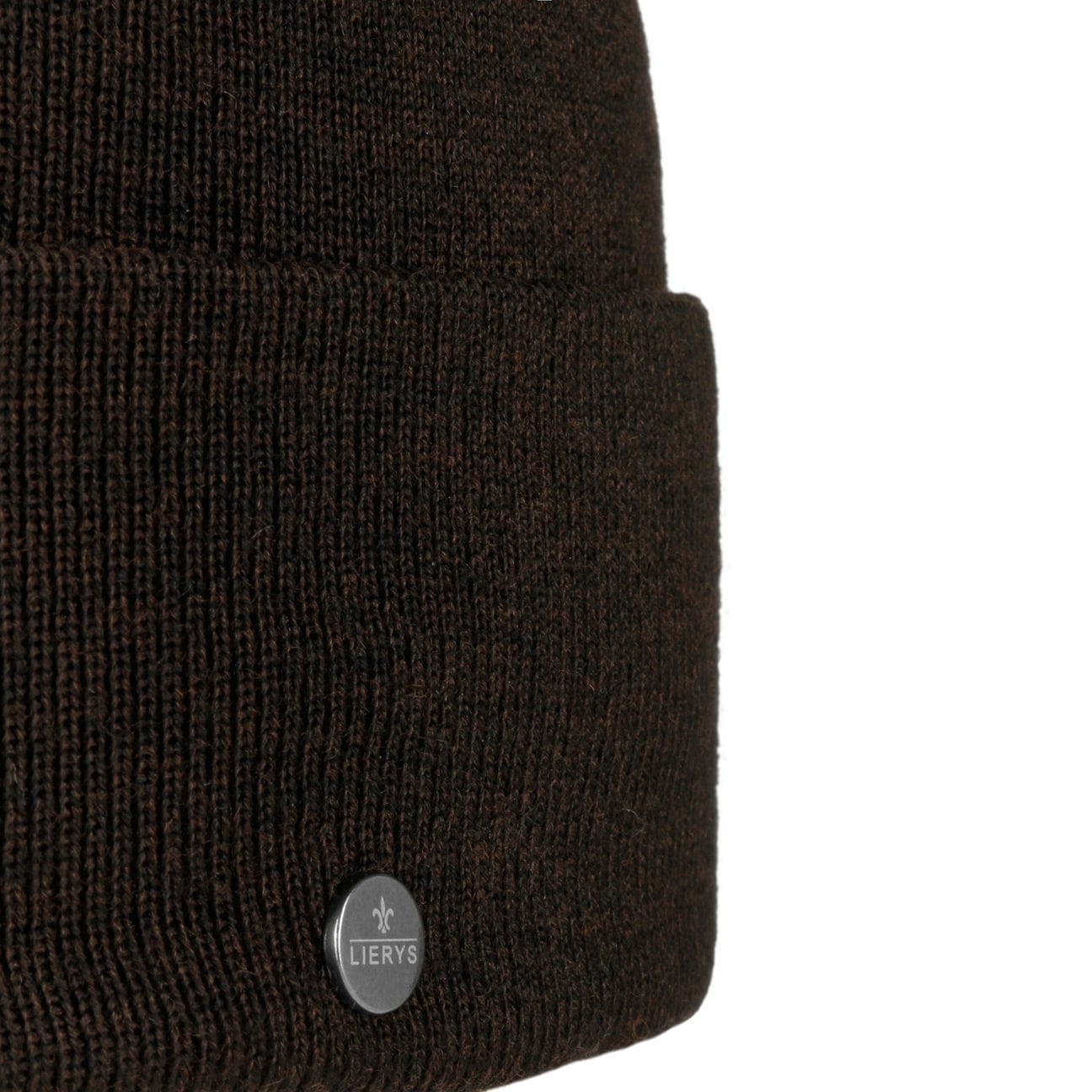 Lierys Premium Merino Wool Knit Beanie with Foldable Cuff - Warm Winter Hat for Men & Women - Perfect for Skiing, Hiking, and Outdoor Activities