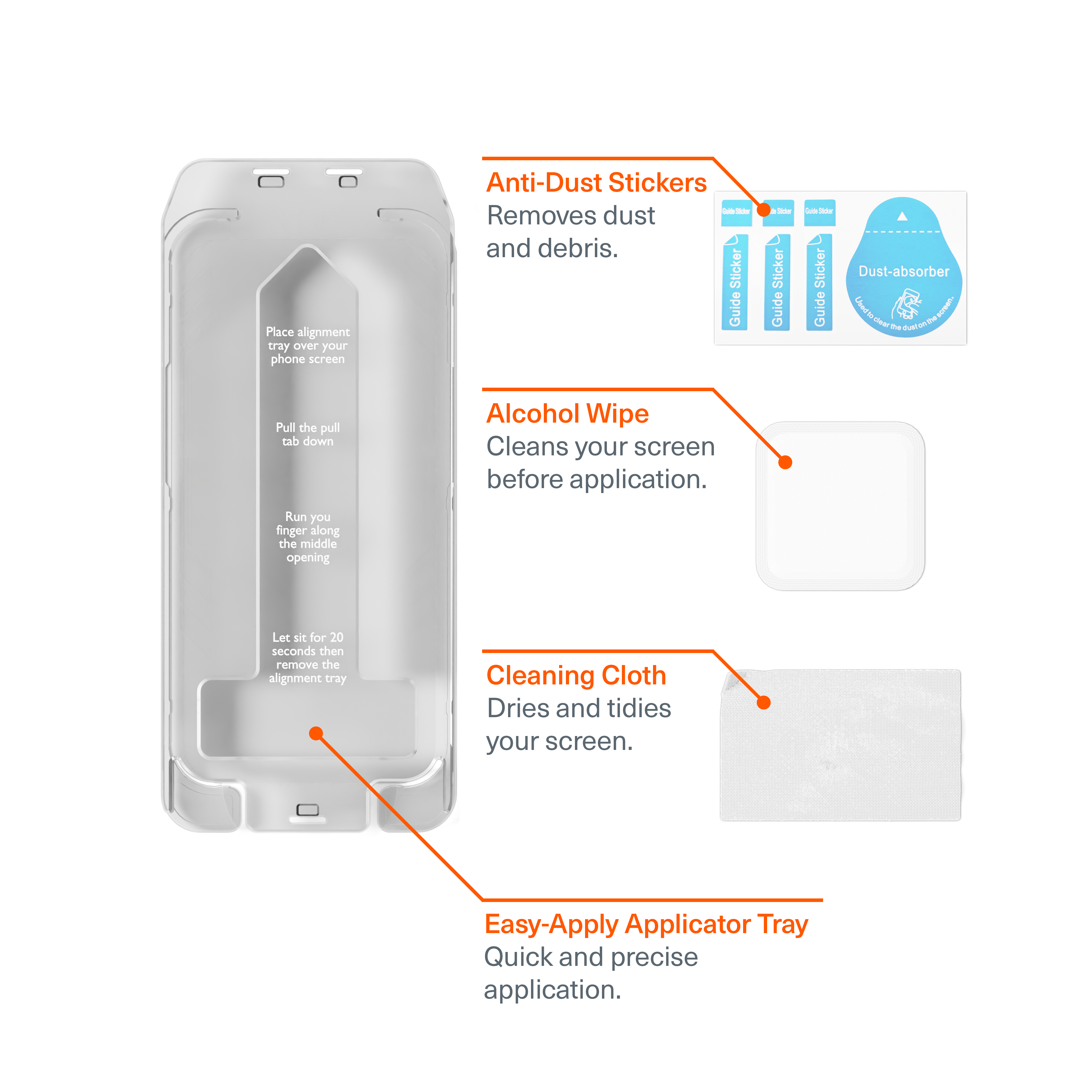 Tempered Glass Screen Protector for Samsung Galaxy A56 - HD Clear, Anti-Scratch, Bubble-Free Installation - Perfect for Daily Protection & Gaming