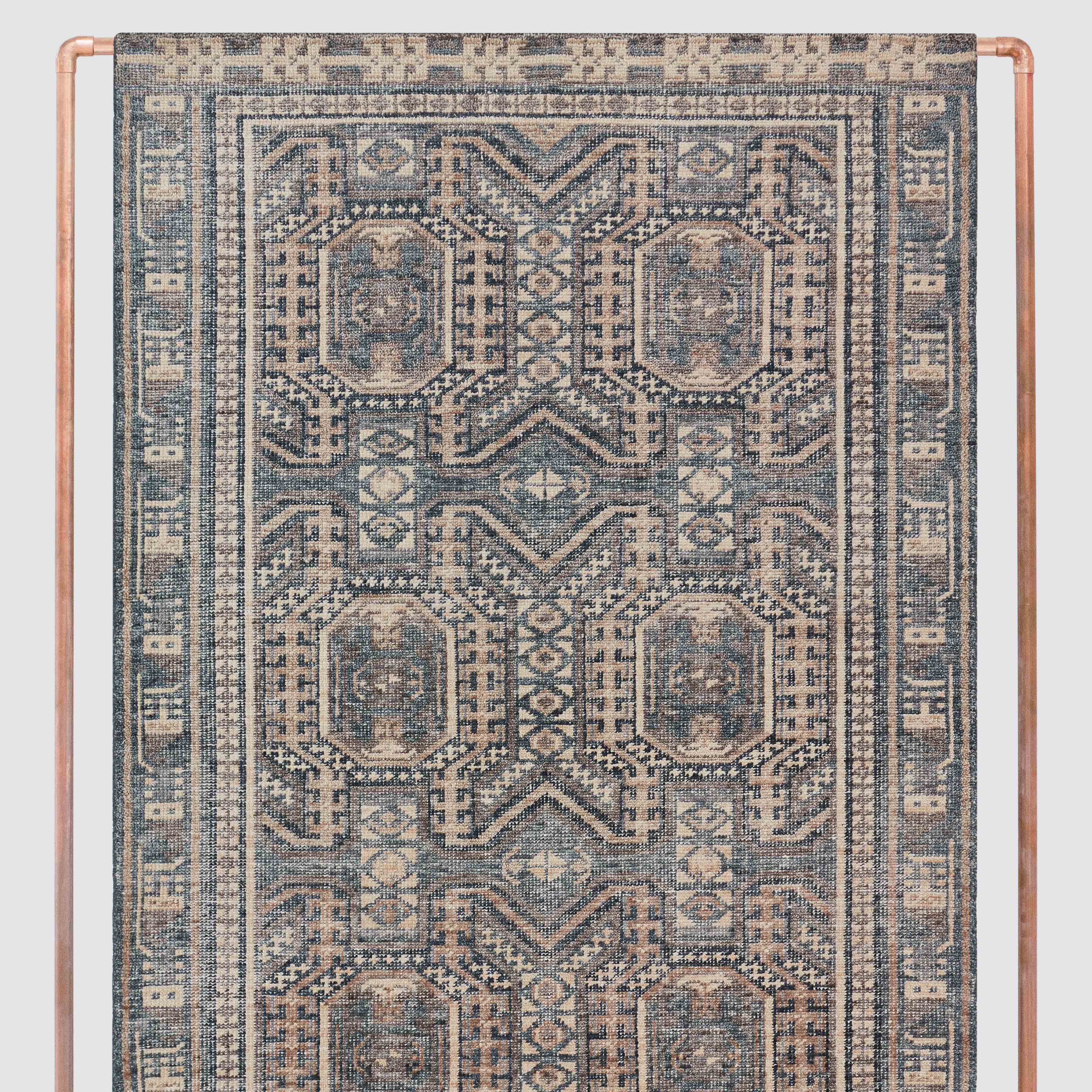 Harita Hand Knotted Area Rug - Premium Wool Handmade Persian Style Carpet for Living Room, Bedroom & Dining Room Decor