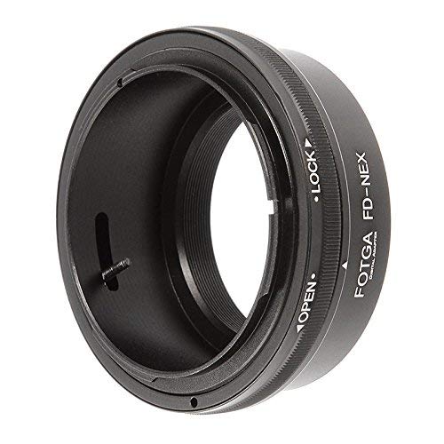Fotga FD Lens to Sony E Mount Adapter - Compatible with NEX, A7, A9, A6000 Series & More - Perfect for Videography & Photography