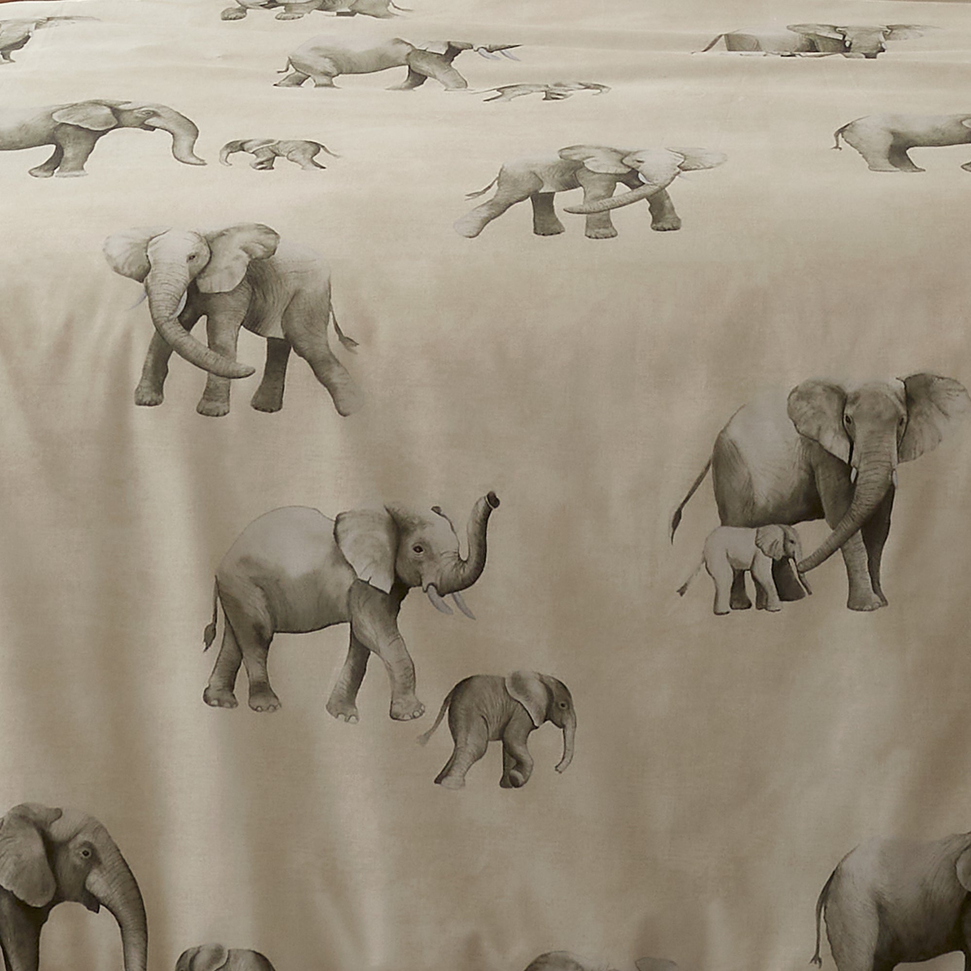 Fusion Ella the Elephant Duvet Cover Set - 100% Cotton Soft Bedding Set for Kids Room, Nursery Decor, Twin/Queen/King Size - Perfect for Children's Bedroom, Baby Shower Gift & Cozy Sleep