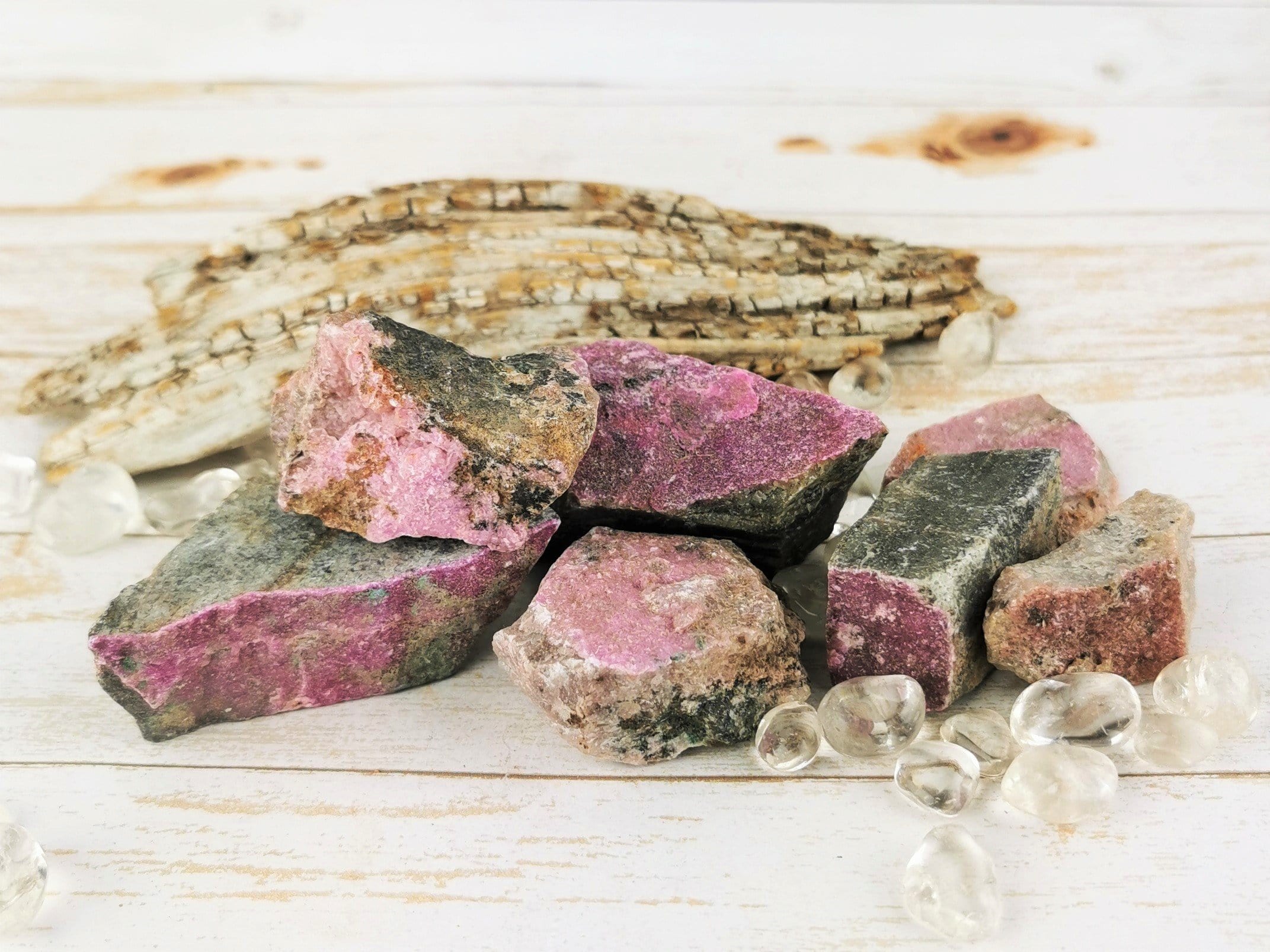 Cobalto Calcite Small Specimens - Natural Pink Mineral Crystals for Collectors, Healing & Decoration | Perfect for Home Display, Meditation & Crystal Healing
