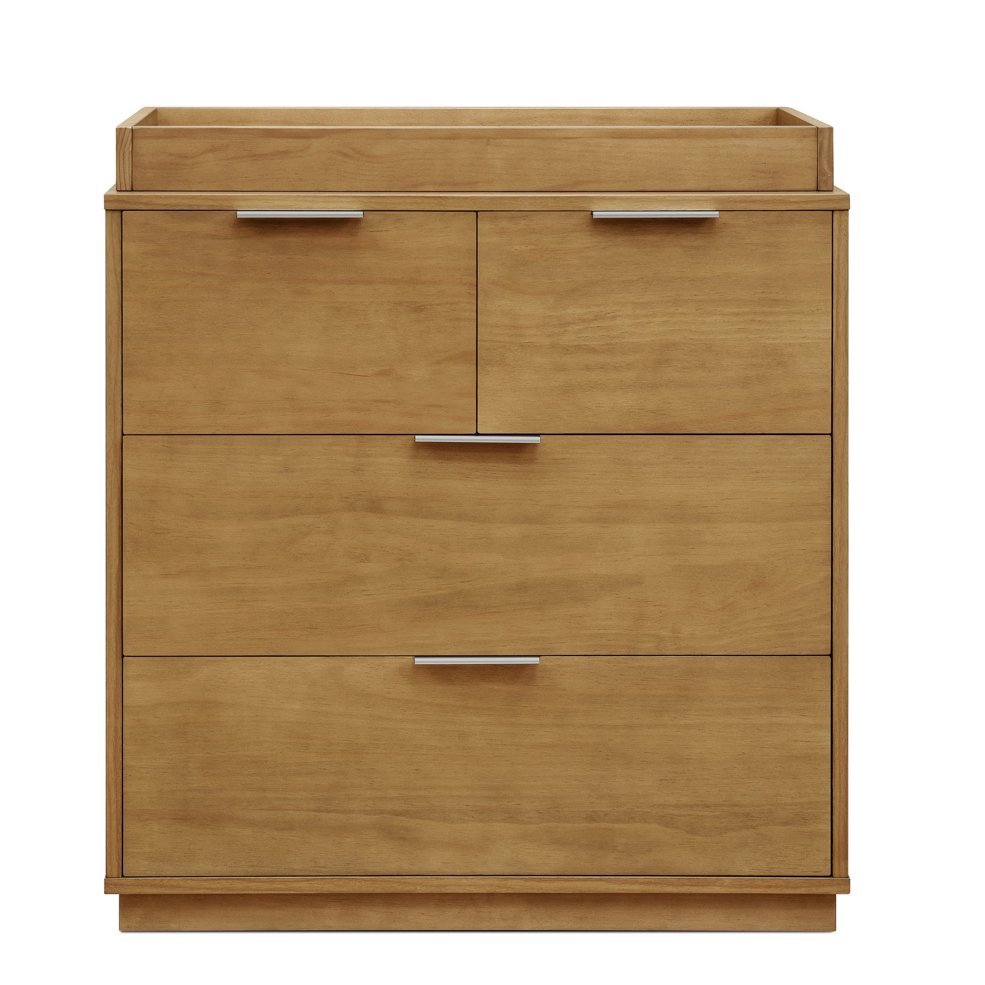 Forever 4-Drawer Baby Dresser with Changing Table Top & Secure Interlocking Drawers - Perfect Nursery Furniture for Diaper Changes and Infant Clothing Storage