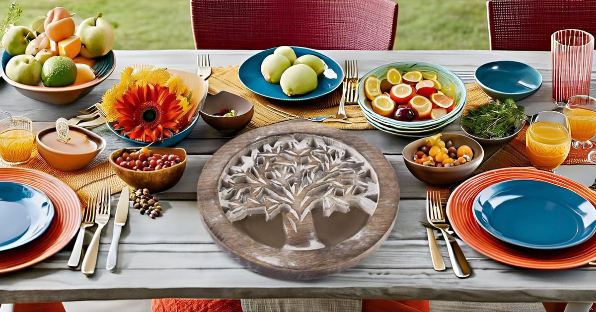 Handmade Wooden Trivet for Hot Dishes - Heat Resistant Kitchen & Dining Decor for Home Use