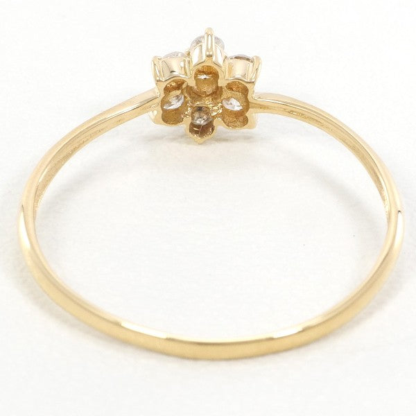 18K Yellow Gold Diamond Ring for Women - Elegant Solitaire Engagement Wedding Band - Perfect for Proposals, Anniversaries & Special Occasions
