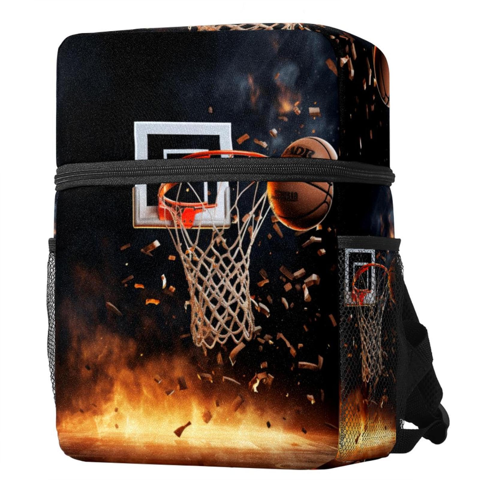 Stylish Unisex Travel Backpack for Women & Men - Durable Basketball Sports Backpack - Perfect for Gym, School, Hiking and Outdoor Adventures