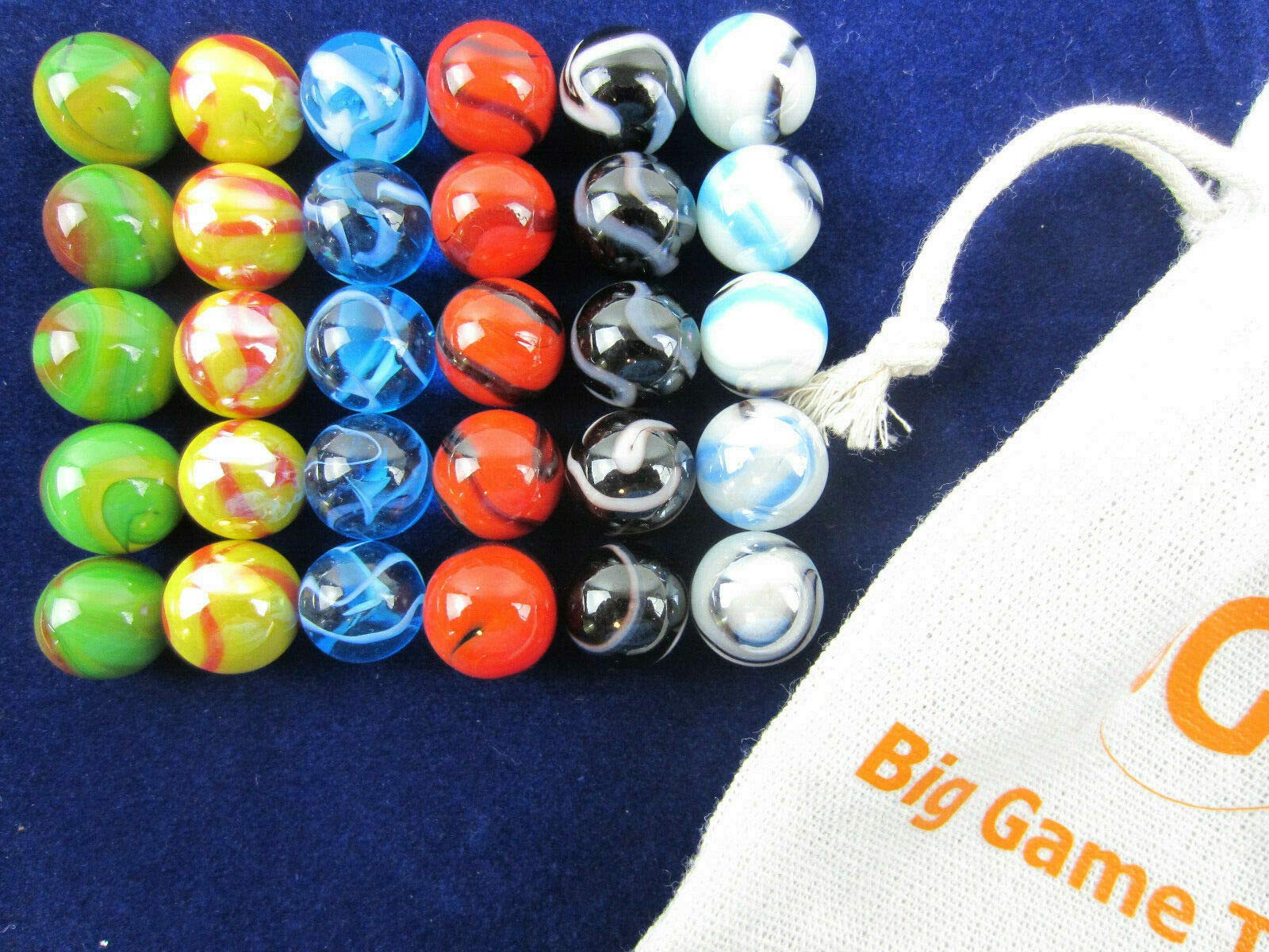 30-Piece Deluxe Replacement Marbles Set - 16mm (5/8