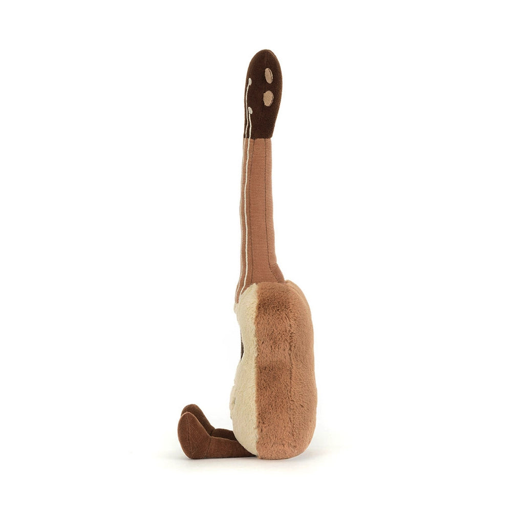 Jellycat Amuseable Ukulele Plush Toy - Soft & Cuddly Musical Instrument Stuffed Animal for Kids & Adults - Perfect Gift for Music Lovers, Birthday & Home Decor