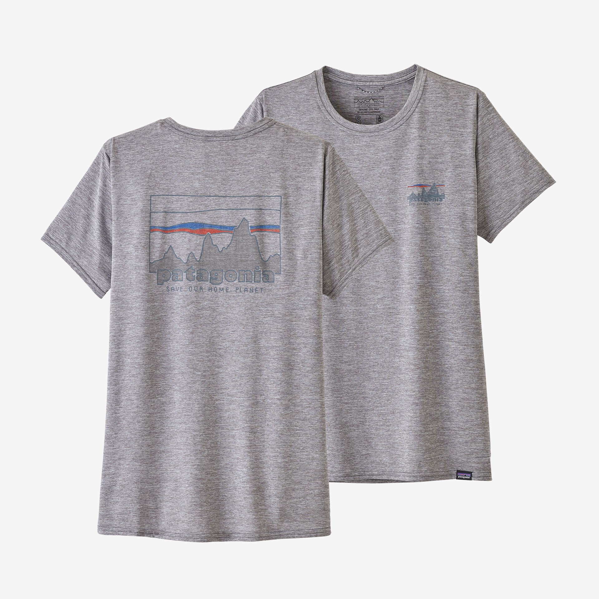 Women's Capilene® Cool Daily Graphic T-Shirt - Breathable & Moisture-Wicking Activewear for Hiking, Yoga & Outdoor Adventures