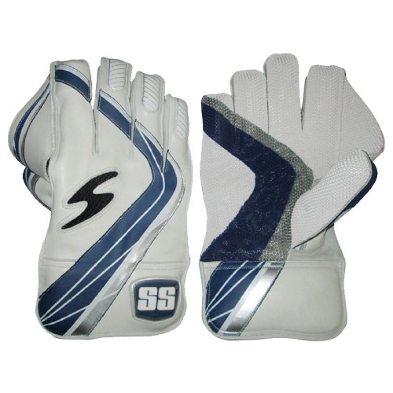 SS Players Edition Cricket Wicket Keeping Gloves for Men - Professional Quality Wicketkeeper Gloves - Perfect for Cricket Matches, Training & Practice Sessions