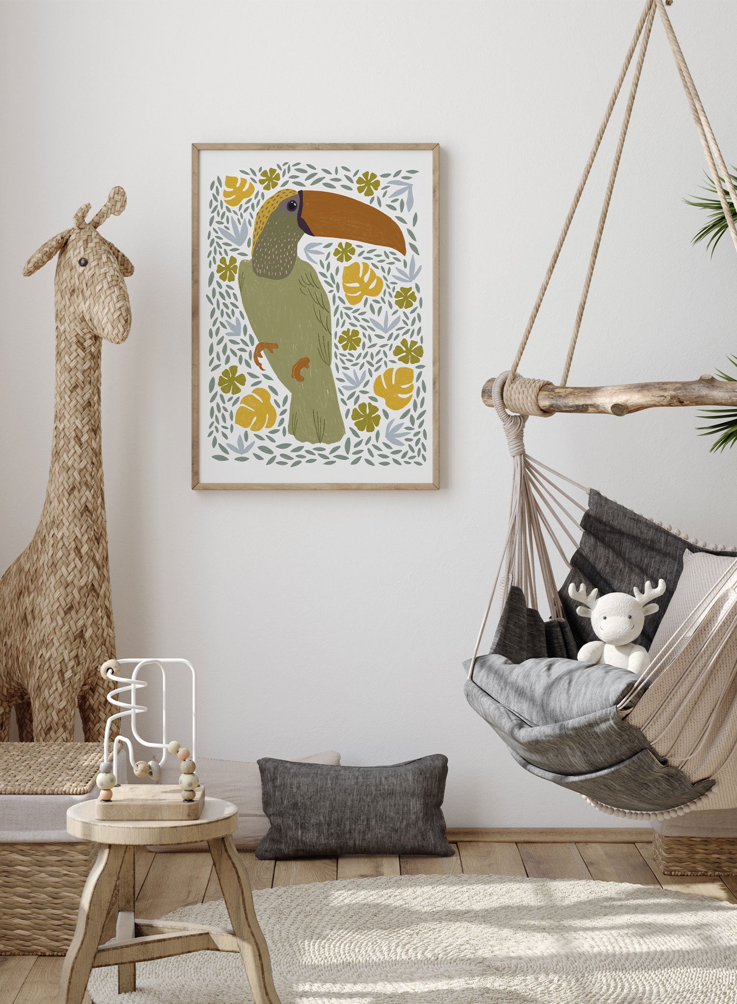 Majestic Beak Wall Art Poster - Eagle Wildlife Photography Print for Home & Office Decor - Perfect for Living Room, Bedroom, or Office Wall Decoration