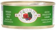 Premium Fromm Chicken & Duck Pâté Cat Food - Grain-Free Wet Cat Food for Adult & Senior Cats - High Protein Meal for Picky Eaters - Perfect for Indoor Cats & Weight Management