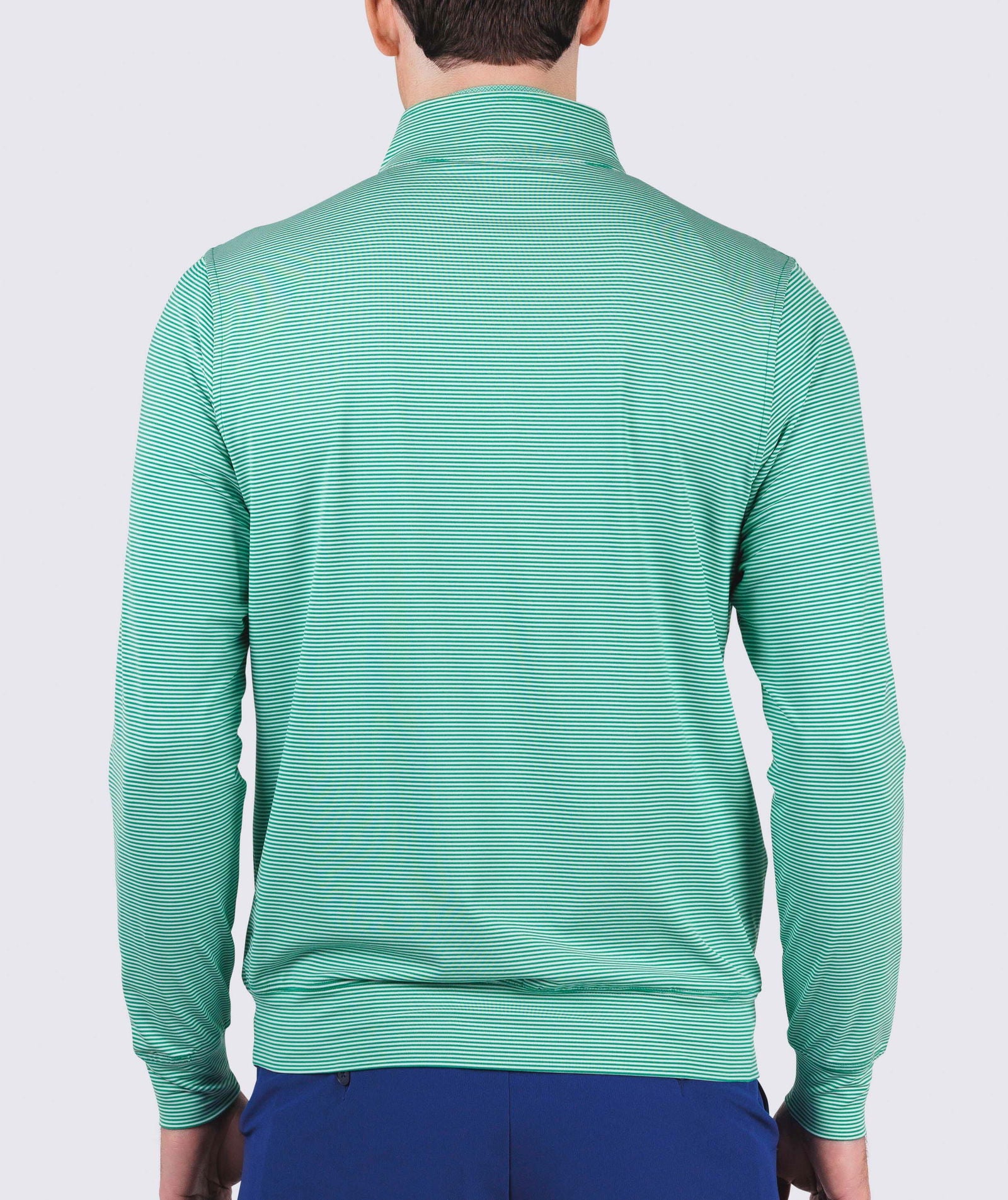 Carter Stripe Quarter Zip Pullover Sweater - Men's Casual Knit Top for Fall & Winter | Perfect for Outdoor Activities, Work & Travel