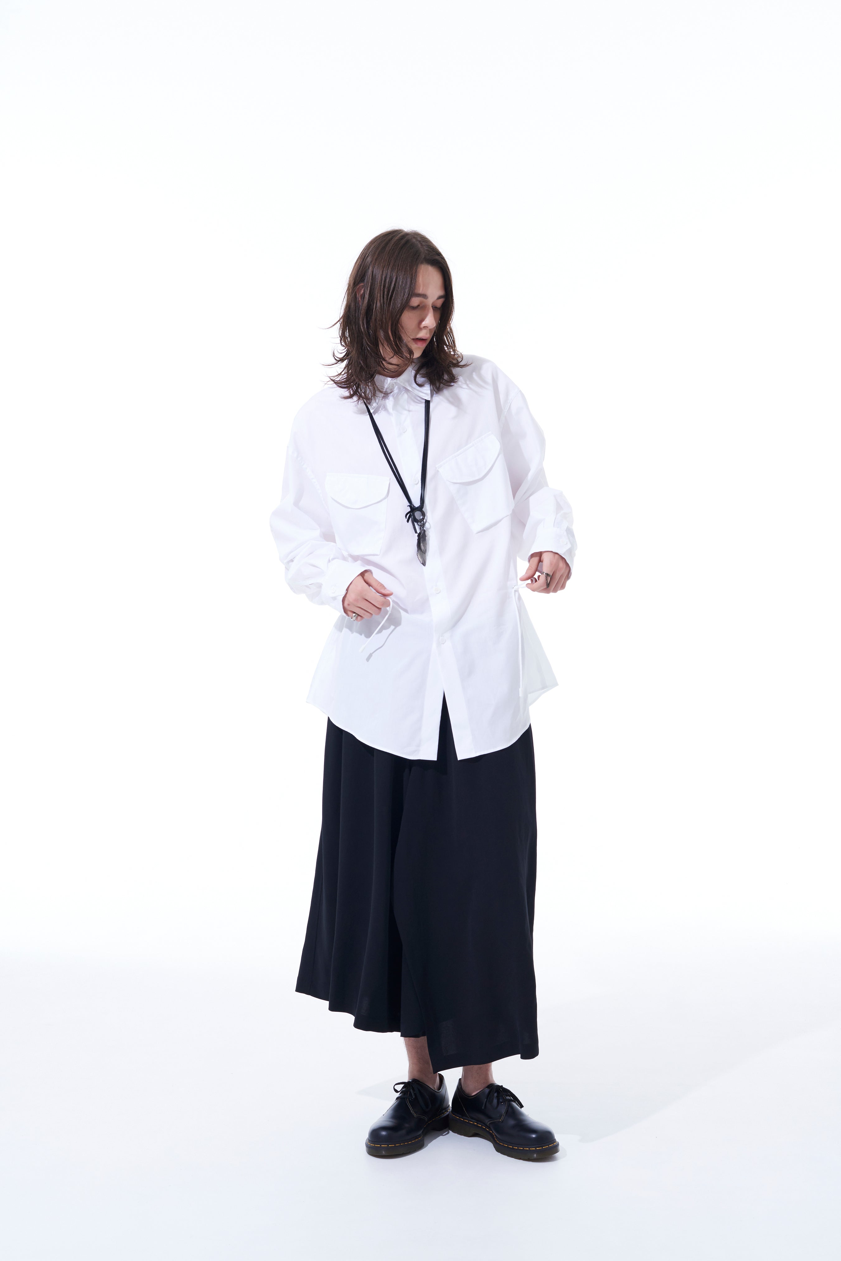 Vintage-Inspired Cotton Broadcloth Mods Coat Shirt for Men - Retro 60s Style Button-Up for Casual Wear & Smart Outfits