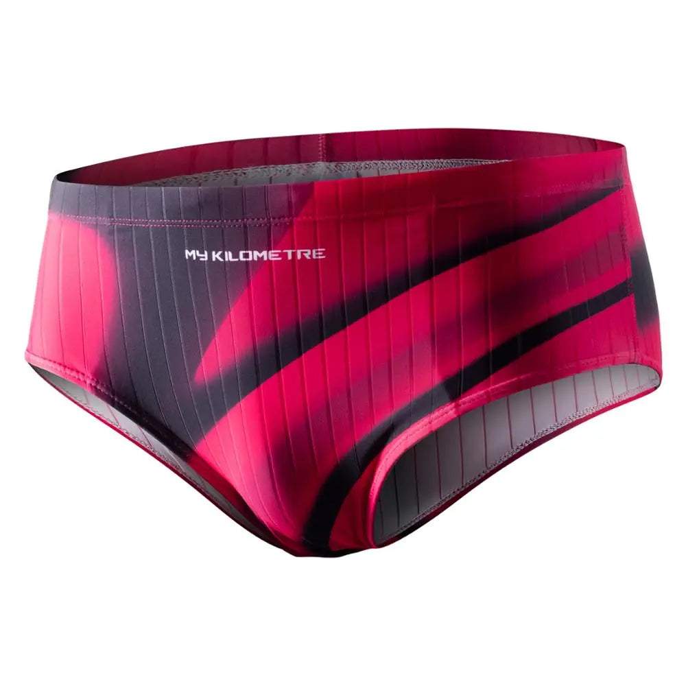 Men's Quick-Dry Athletic Swim Trunks - Performance Swim Briefs for Swimming, Surfing & Beach Activities