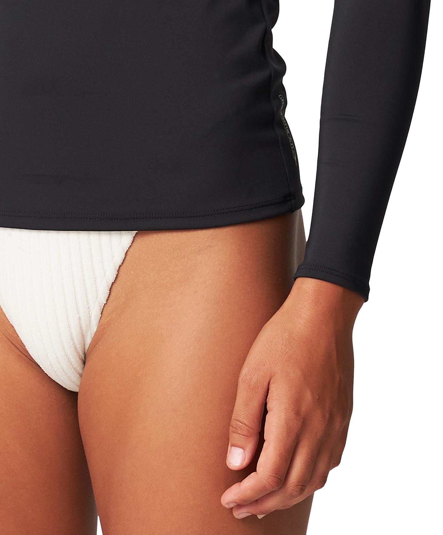 O'Neill Women's Salina LS High Neck UV Protection Lycra Rash Guard - Perfect for Surfing, Swimming & Outdoor Water Sports