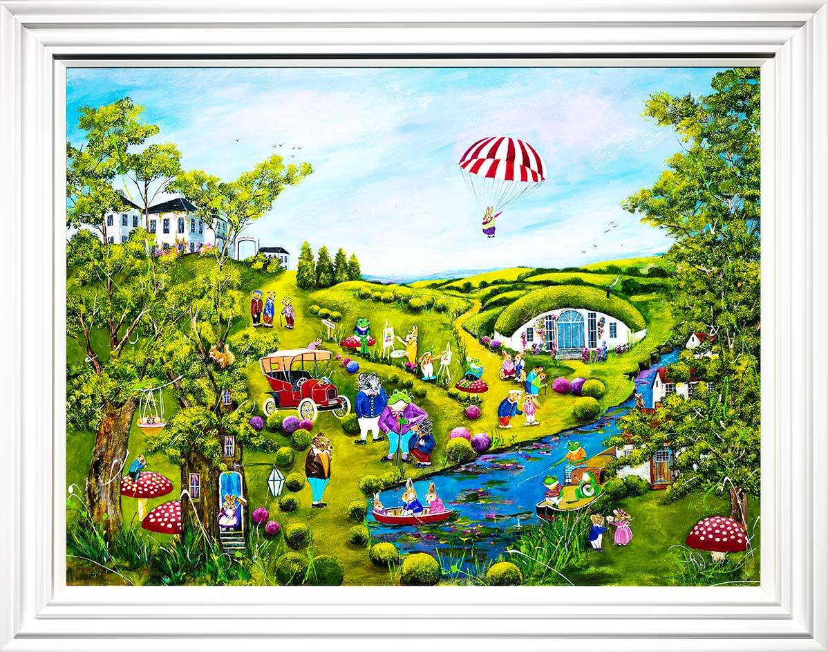 A Fine, Fine Day - Original Artwork for Sale | Perfect for Home Decor, Office Wall Art & Gift Ideas