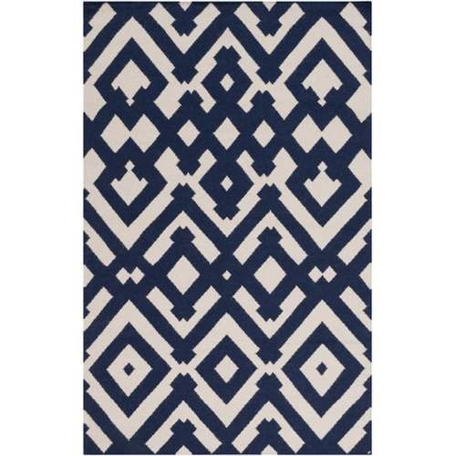 Surya by Florence Broadhurst PDG-2025 Hand Woven Geometric Area Rug - 8x11 Feet - Modern Bohemian Home Decor for Living Room, Bedroom & Office