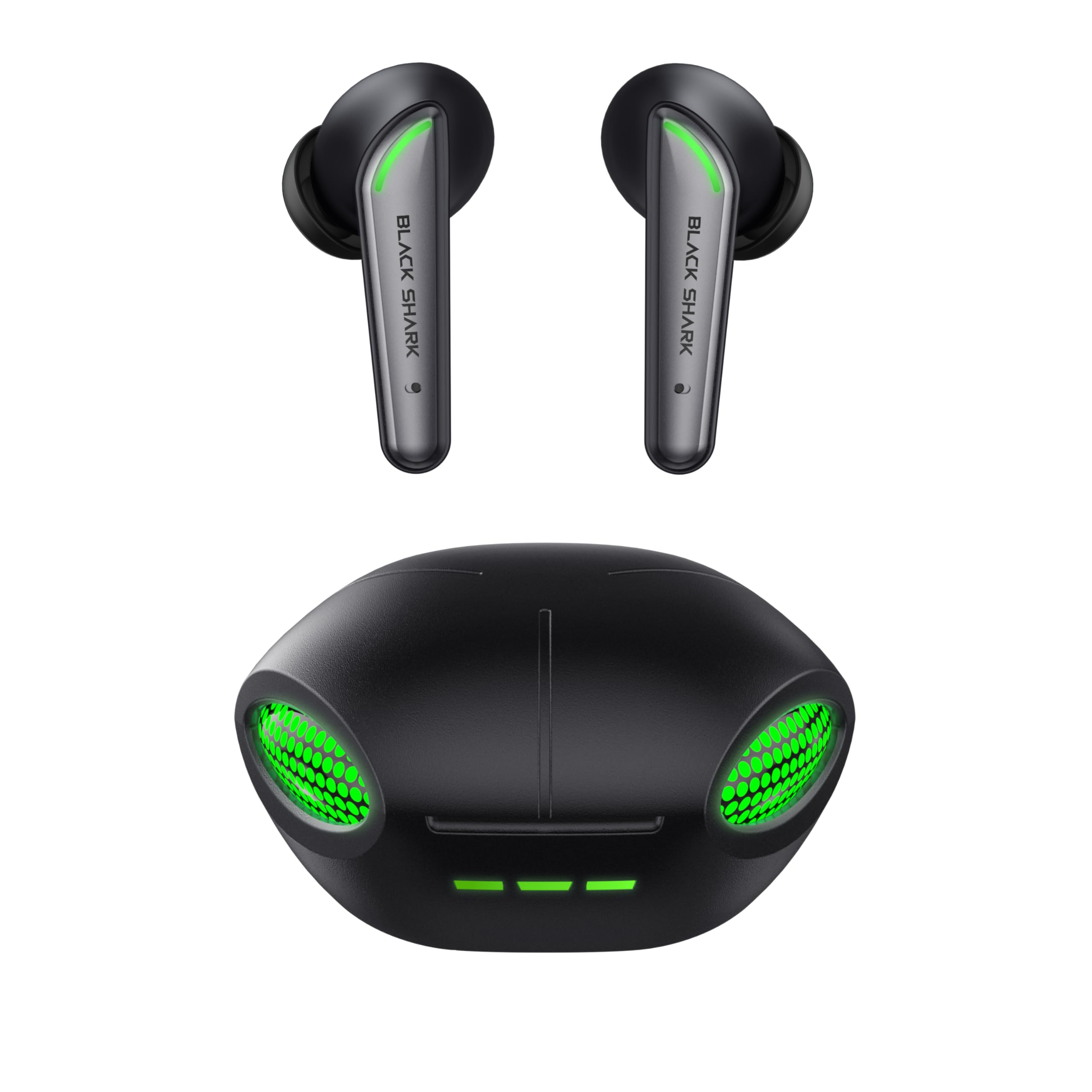 Black Shark Lucifer T7 TWS Wireless Earbuds - Bluetooth 5.3 Gaming Headphones with Dual Mode for Music & Games, Low Latency, Hi-Fi Sound - Perfect for Mobile Gaming, Workouts & Commuting (Black)