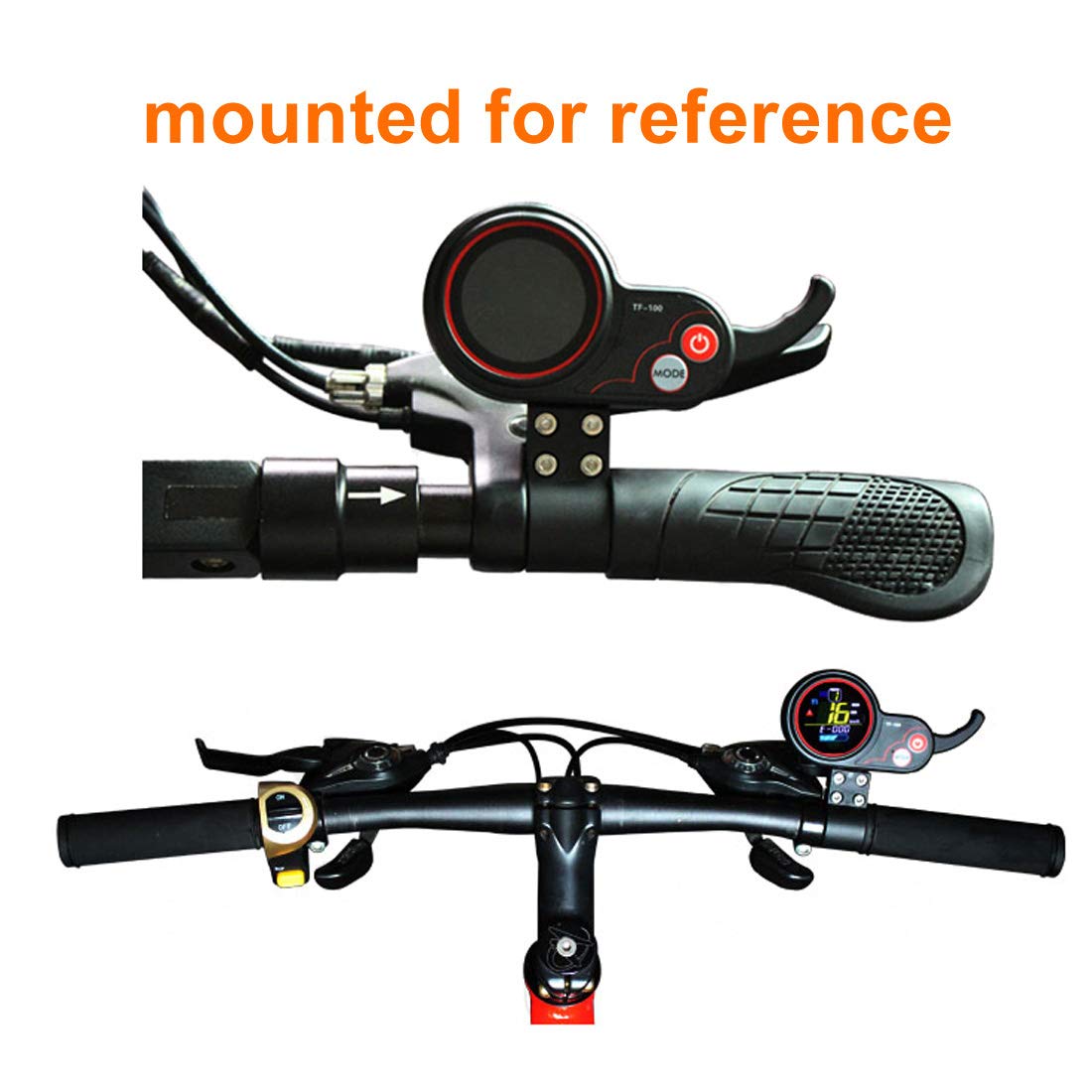 L-faster 250W/350W Electric Scooter with LCD Display & Thumb Throttle - Brushless Hub Motor Controller & Color LCD Screen - Perfect for Urban Commuting & Short Distance Travel
