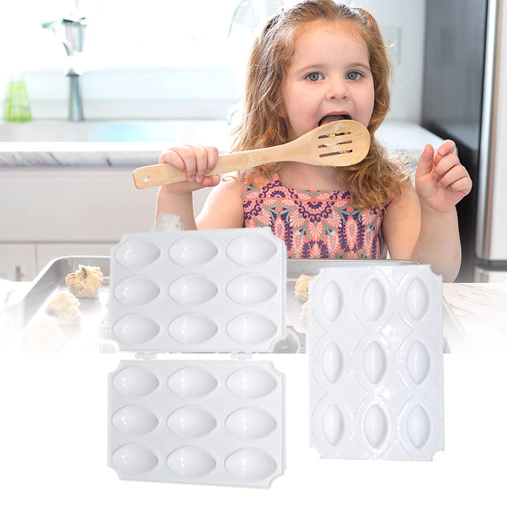 JUNERAIN 9-Hole Meatball Maker - Manual Kibbeh & Meatloaf Press Tool - Meatball Scoop & Minced Meat Processor - Cake & Dessert Decor Mold for Perfect Homemade Meatballs, Kibbeh, and Appetizers