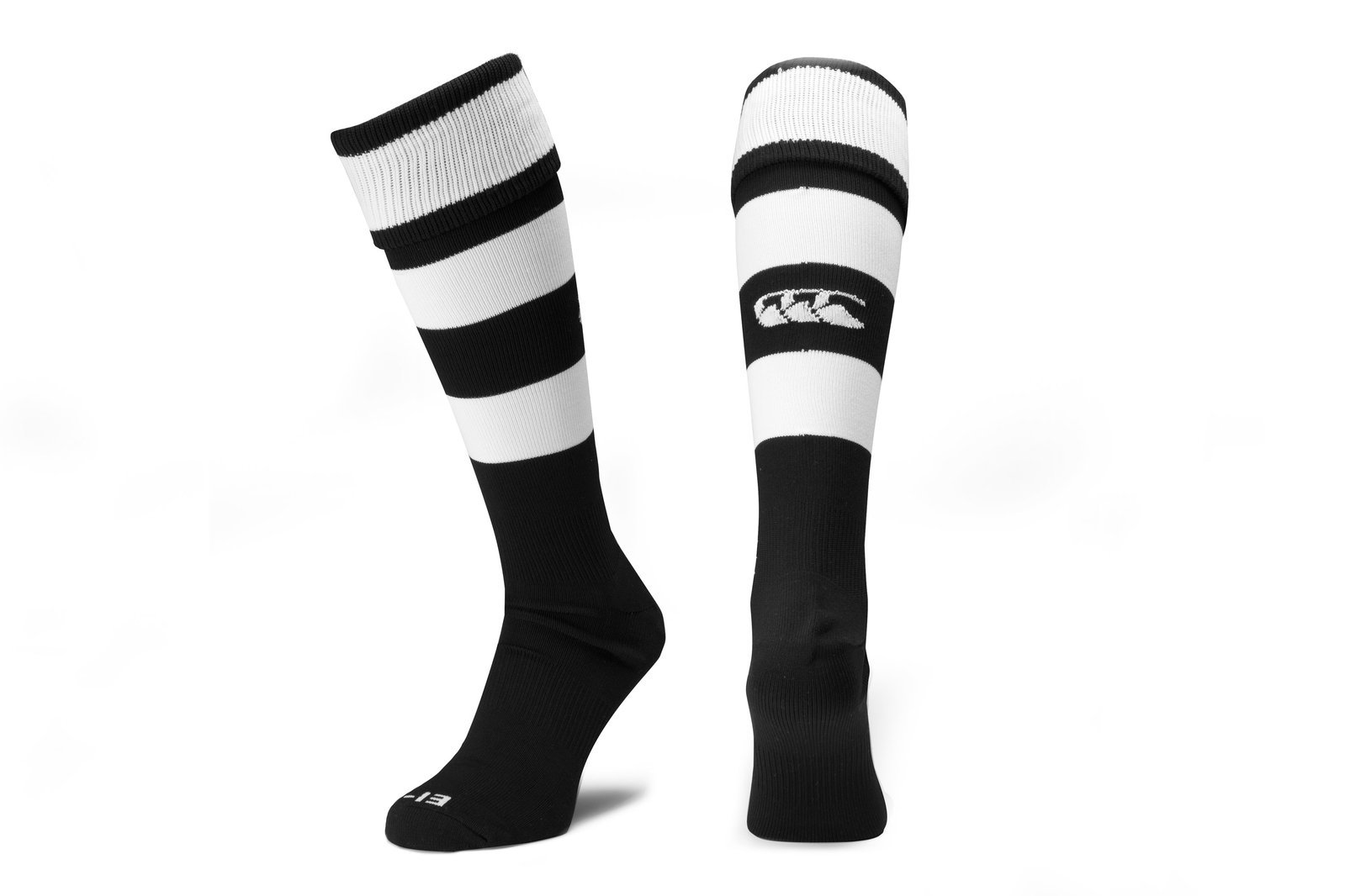 Canterbury Men's Team Hooped Rugby Socks - Pack of 1 - Breathable & Durable Sports Socks for Rugby, Football & Training - Perfect for Athletes & Fans