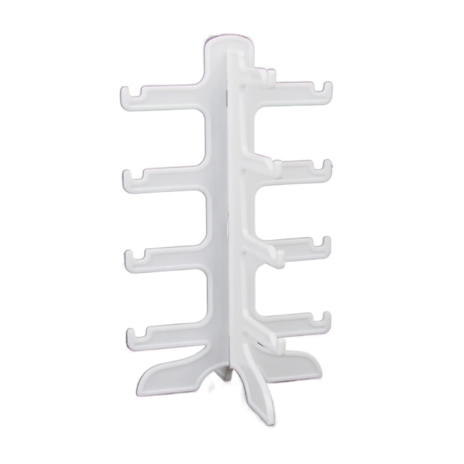Liushop 4-Layer Sunglasses Rack Holder - Eyeglasses Display Stand with Jewelry Storage - Multi-Tier Organizer for Retail Stores, Boutiques & Home Use (Black) - Perfect for Sunglass Shops, Bedroom Vanity & Closet Organization