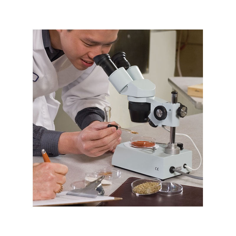 Celestron 20x/40x Advanced Stereo Microscope 44202 - Professional Lab & Educational Microscope for Science, Biology & Hobby Use