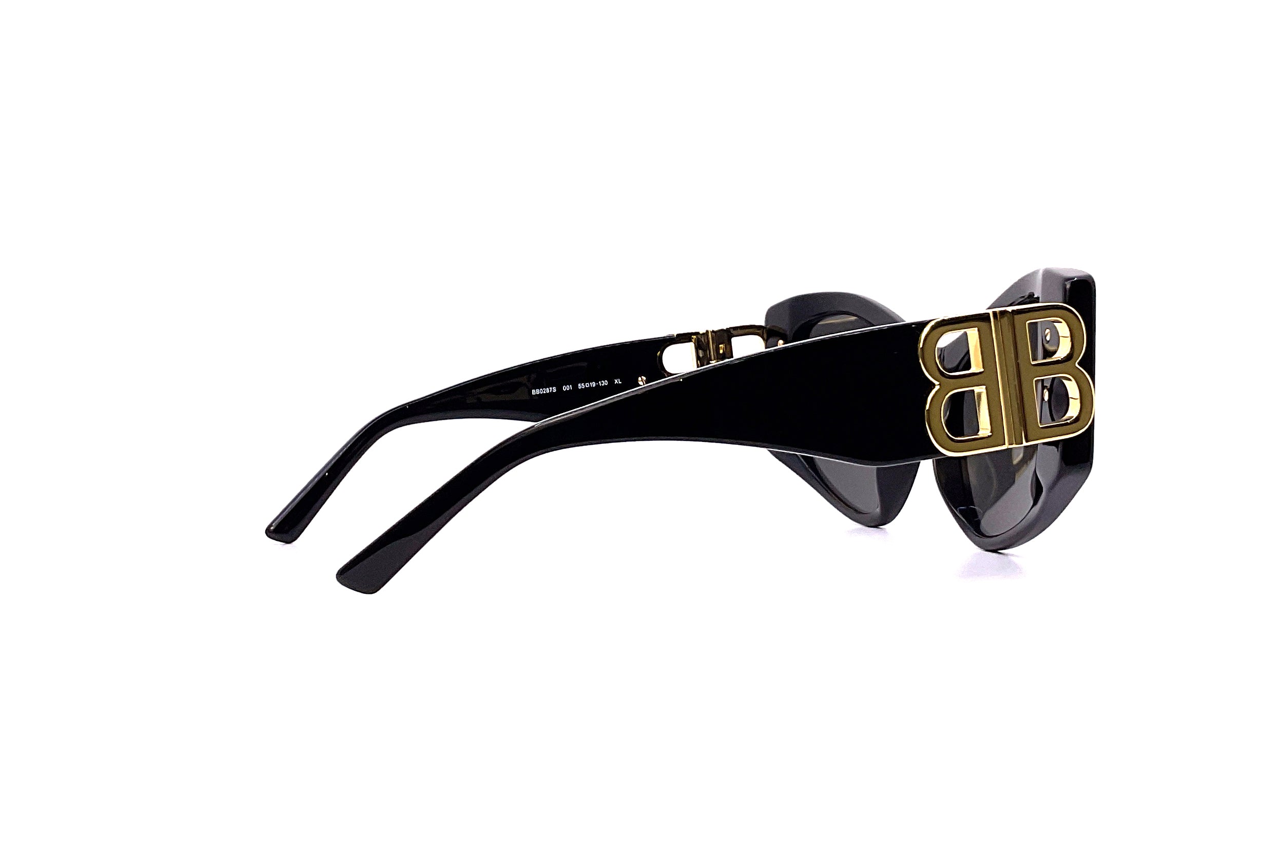 Balenciaga BB0287S (001) Sunglasses - Luxury Designer Shades for Men & Women - Perfect for Outdoor Activities, Travel & Fashion Statements
