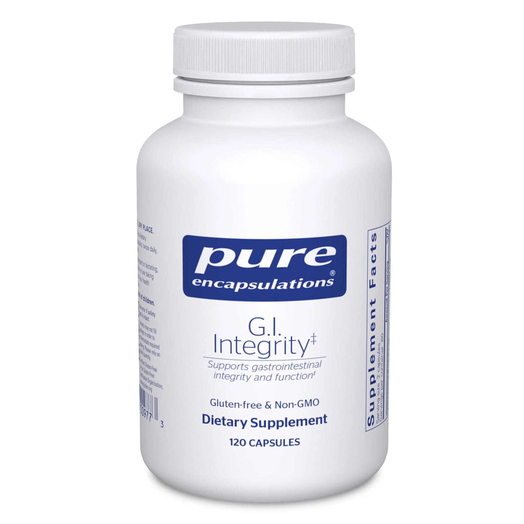 Gi Integrity 120 Caps - Premium Digestive Enzyme Supplement for Gut Health & Immune Support - Supports Digestion, Bloating Relief & Nutrient Absorption - Ideal for Travel, Meals & Digestive Comfort