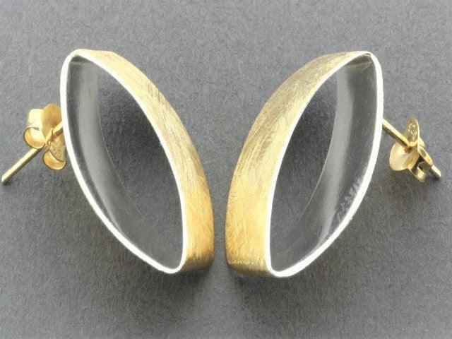 22K Gold Over Silver Studded Napkin Rings - Elegant Table Setting for Weddings, Parties & Fine Dining