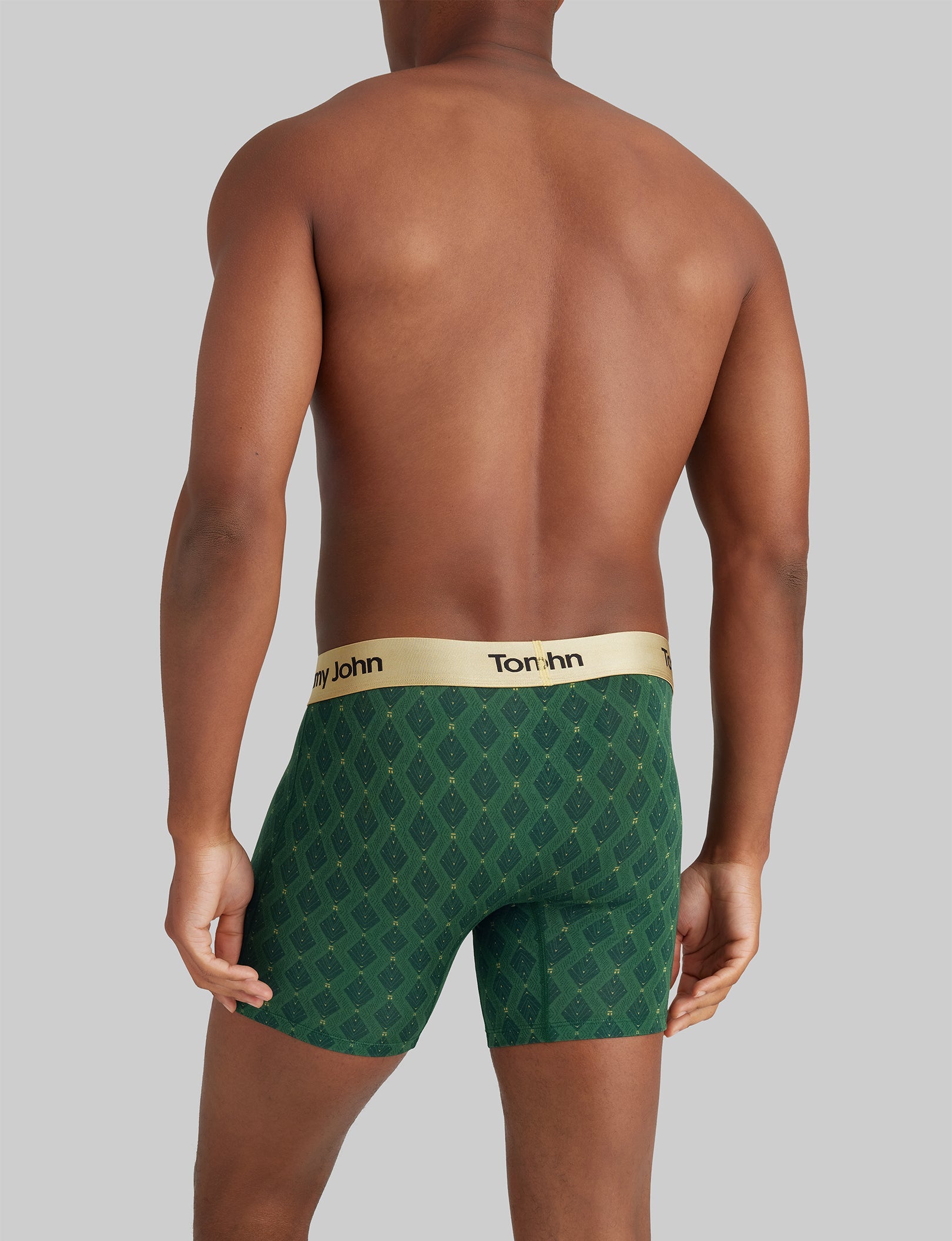 Second Skin Mid Length Boxer Brief 6-Pack - Ultra Soft Breathable Men's Underwear for All-Day Comfort - Perfect for Workout, Travel & Daily Wear