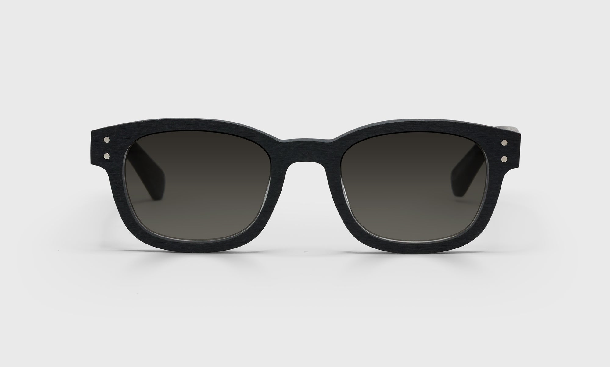 Biff Narrow Color 00 Matte Black Woodgrain Eyeglass Frames - Lightweight & Stylish for Men & Women - Perfect for Reading, Work, and Everyday Wear