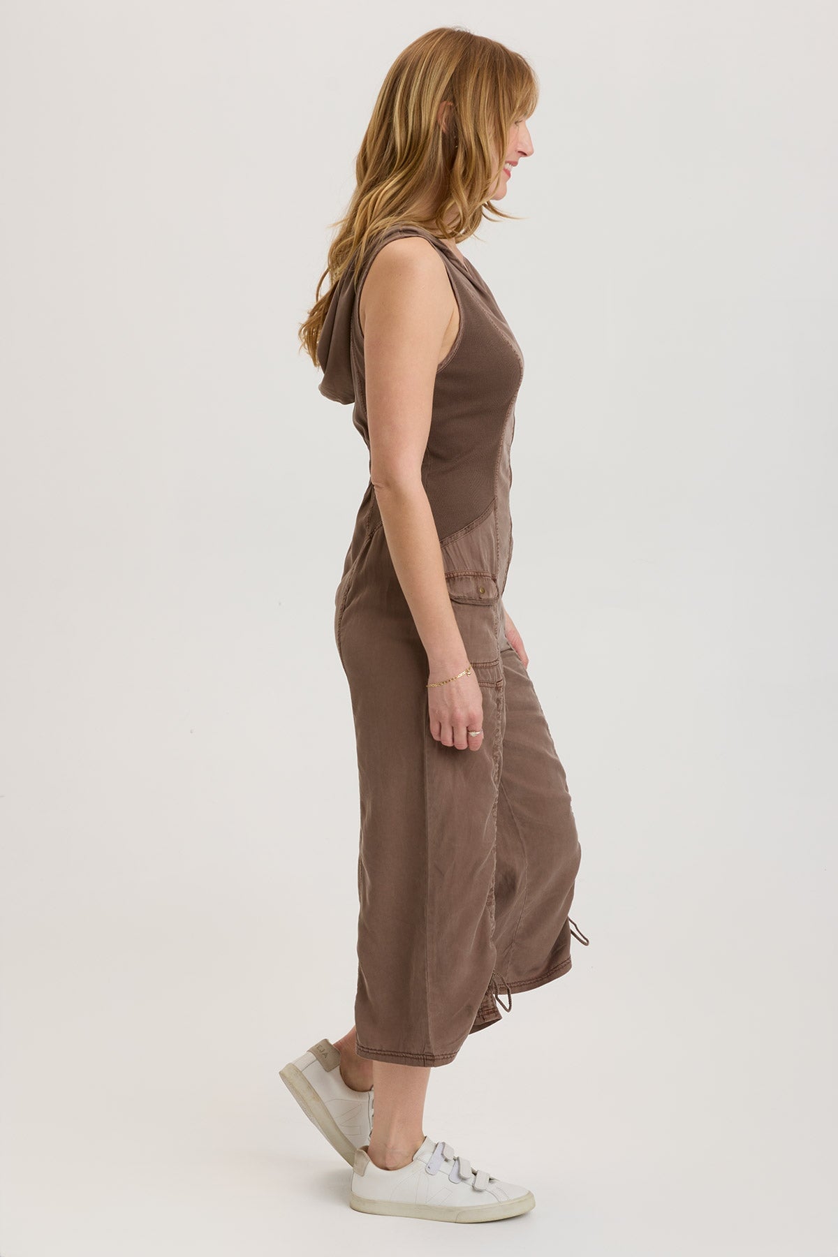 Hewitt Hooded Jumpsuit for Women - Soft Fleece Loungewear Set with Pockets | Cozy Winter Outfit, Home Relaxation & Casual Streetwear