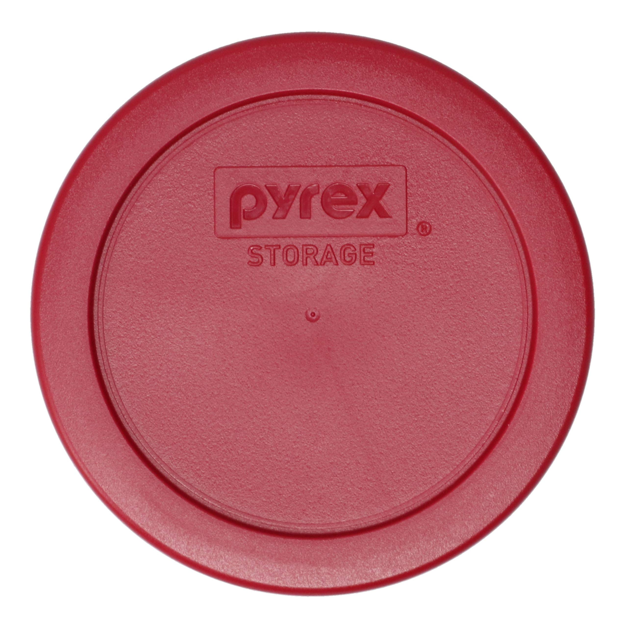 Pyrex Replacement Lids Set - 10-Piece Multi-Color Plastic Storage Container Lids (Plum Purple, Sangria, Bahama Sunset Orange, Turquoise, Dark Blue) | USA Made | Ideal for Food Storage, Meal Prep & Organization