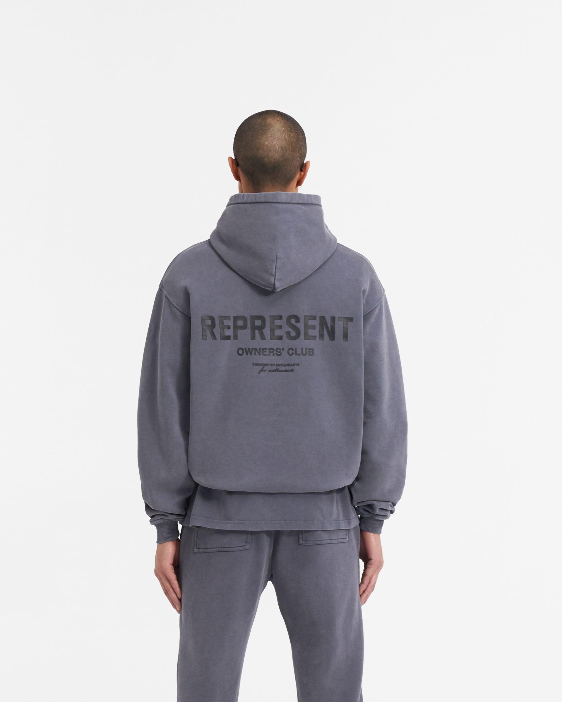 Represent Owners Club Hoodie - Storm Grey | Premium Streetwear Pullover for Men & Women | Perfect for Casual Outfits, Gym Wear & Urban Fashion