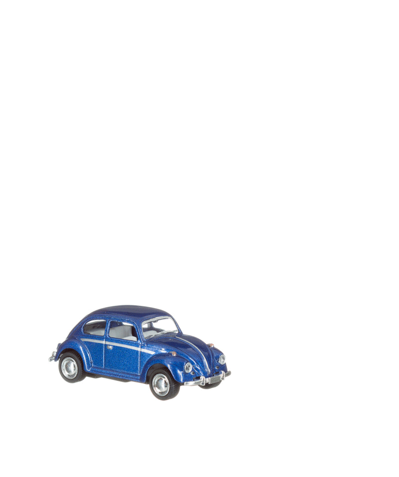 Welly Large Diecast Beetle Car - 1:18 Scale Collectible Model Toy for Kids & Adults - Perfect for Display, Gifts, and Car Enthusiasts