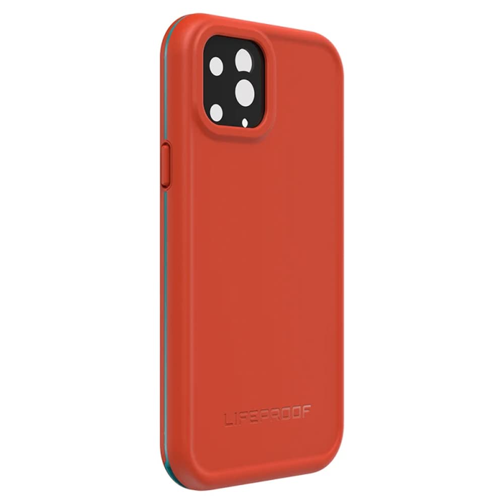 LifeProof FRE SERIES Waterproof Case for iPhone 11 Pro Max - Shockproof, Dirtproof & Snowproof Protection | FIRE SKY (BLUEBIRD/TANGERINE) | Perfect for Outdoor Adventures, Beach Trips & Extreme Sports