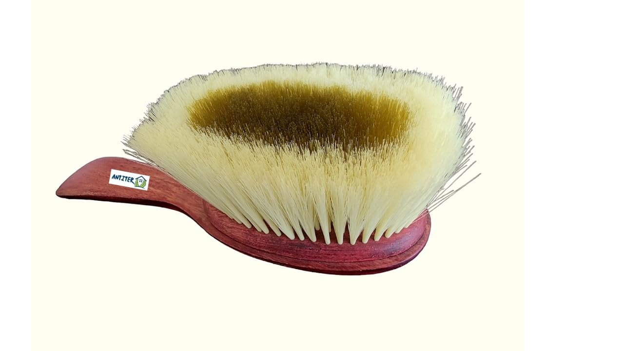 Antiter Professional Long Hair Cleaning Brush - Multi-Surface Dust & Lint Remover for Neck Hair, Bedsheets, Clothes & Car Seats | Perfect for Home, Office & Vehicle Cleaning