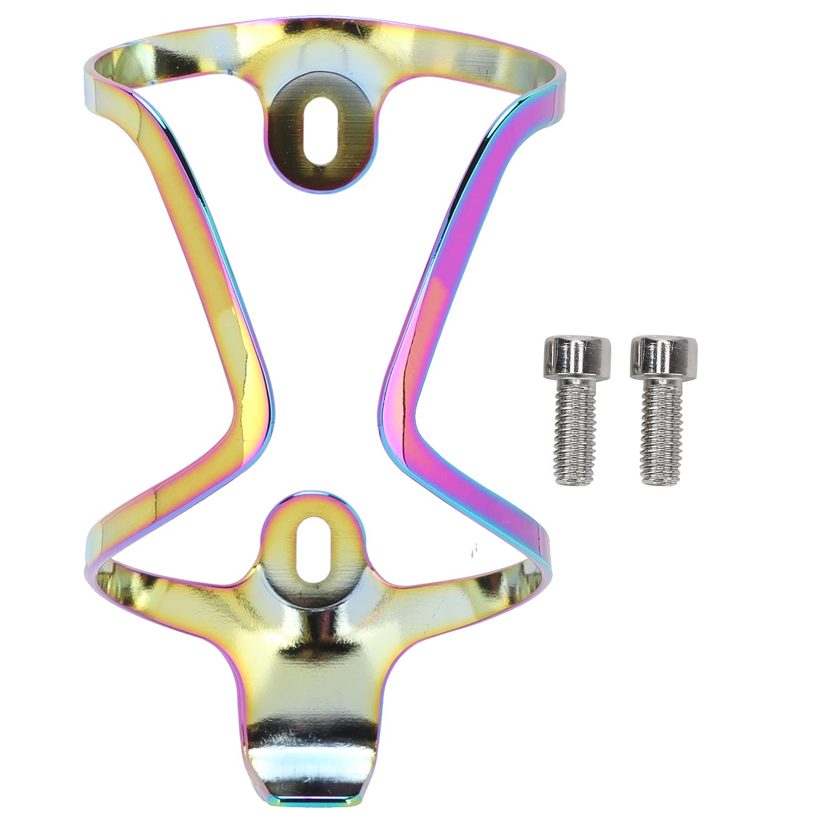 Lightweight Aluminum Alloy Bike Water Bottle Cage - Adjustable Bicycle Cup Holder for Road & Mountain Bikes - Perfect for Cycling, Commuting & Outdoor Adventures