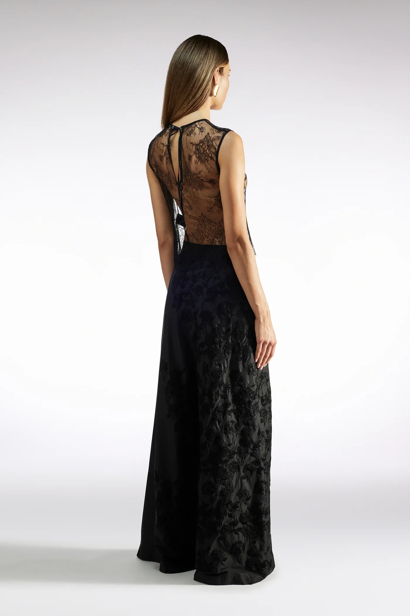 Elegant Black Lace Fanny Top - Women's Fashion Blouse for Casual Wear, Date Night & Party Outfits