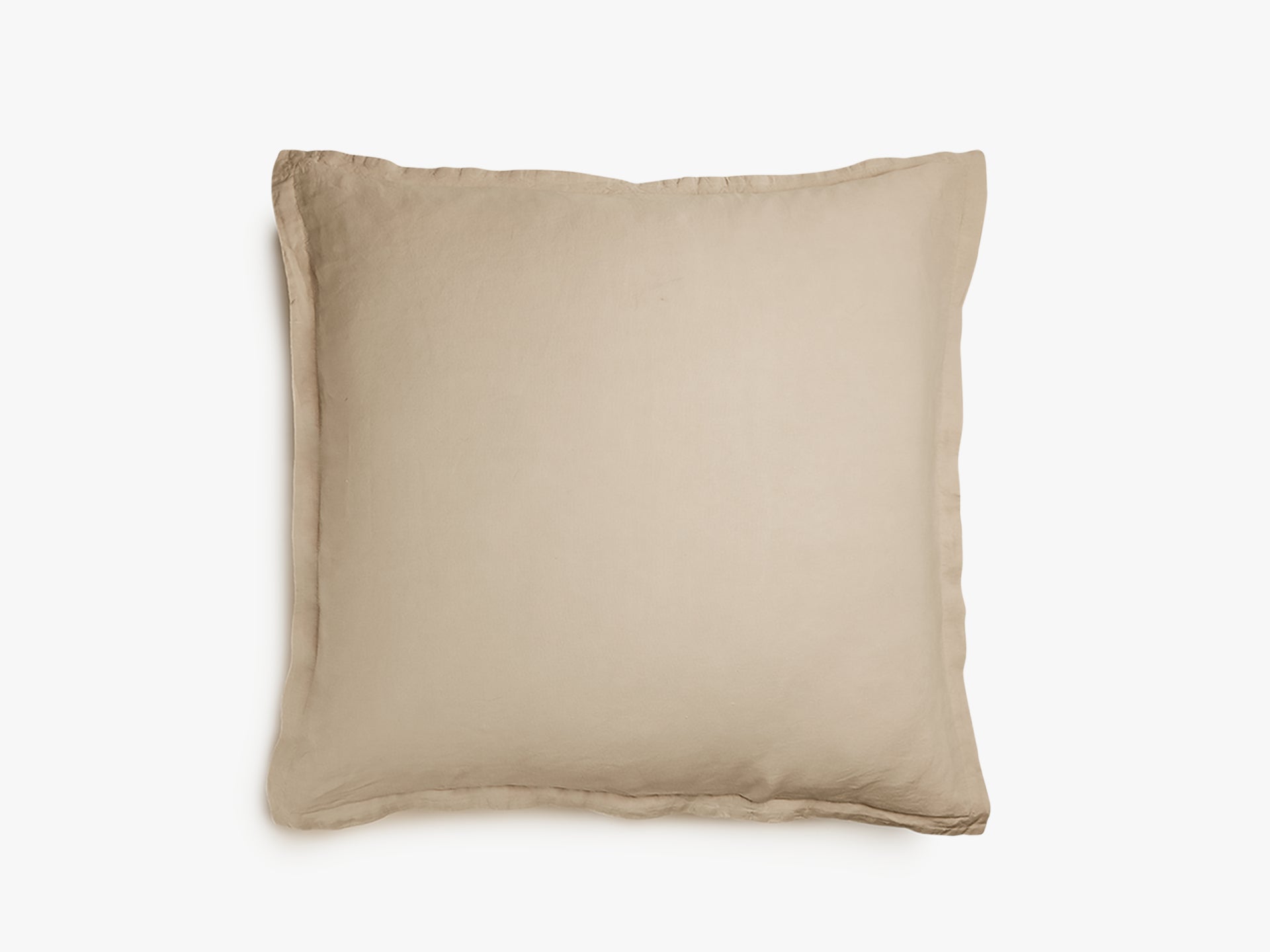 Premium Linen Euro Sham Pillowcase - Soft & Breathable (Haze Blue) for Bedroom Decor, Guest Room, or Luxury Hotel Styling
