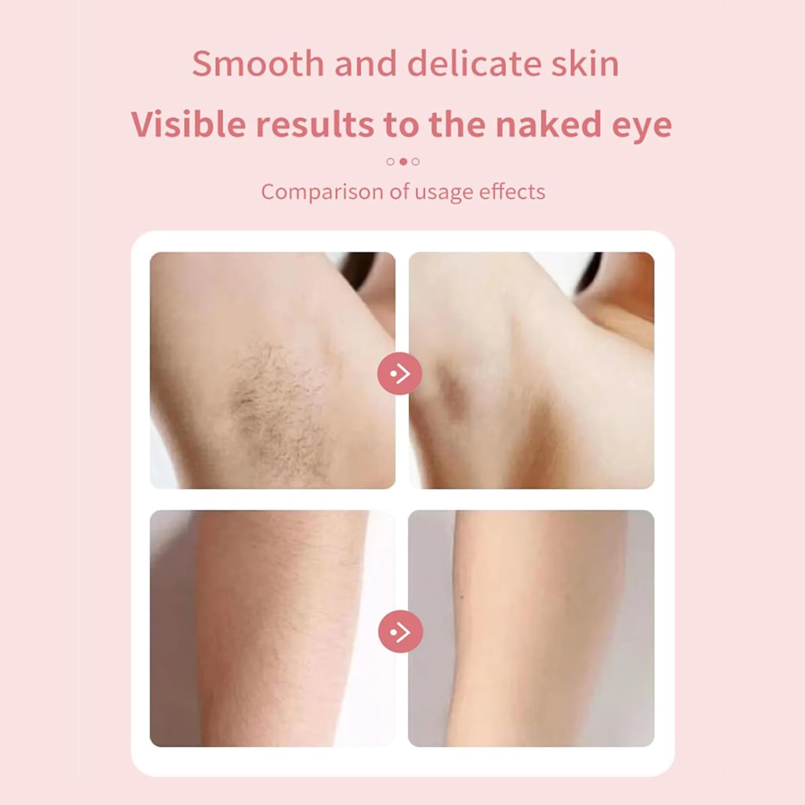 2-in-1 Electric Lady Shaver & Razor - Double Head Detachable Wet/Dry Women's Hair Removal for Legs, Bikini & Underarms - Portable Peach Shaver for Travel & Home Use