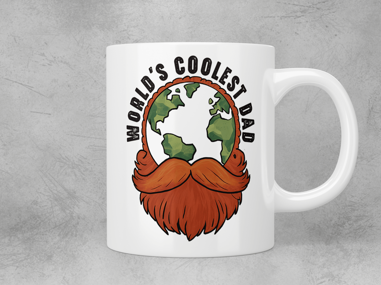 Best Dad Beard Coffee Mug - Funny Gift for Father's Day, Birthday - Perfect for Office, Home & Camping Use