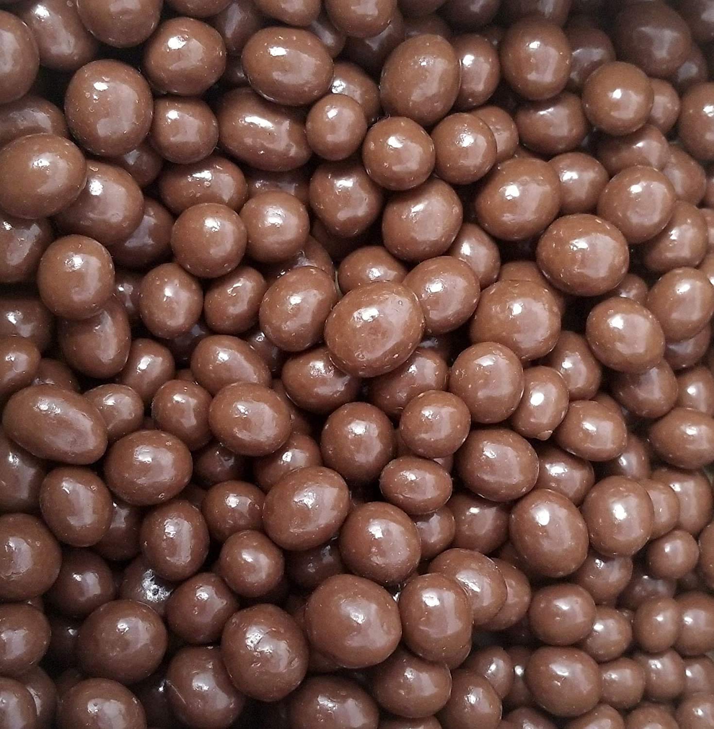 Premium Milk Chocolate Covered Espresso Coffee Beans - Gourmet Candy Snack (1 Pound Bag) - Perfect for Office Treats, Gift Baskets & Coffee Lovers