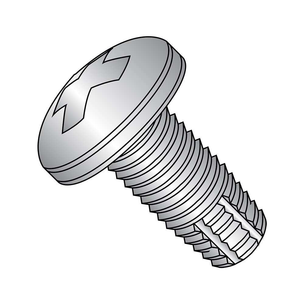 18-8 Stainless Steel Thread Cutting Screw #6-32 - Pack of 5000 for DIY & Machinery