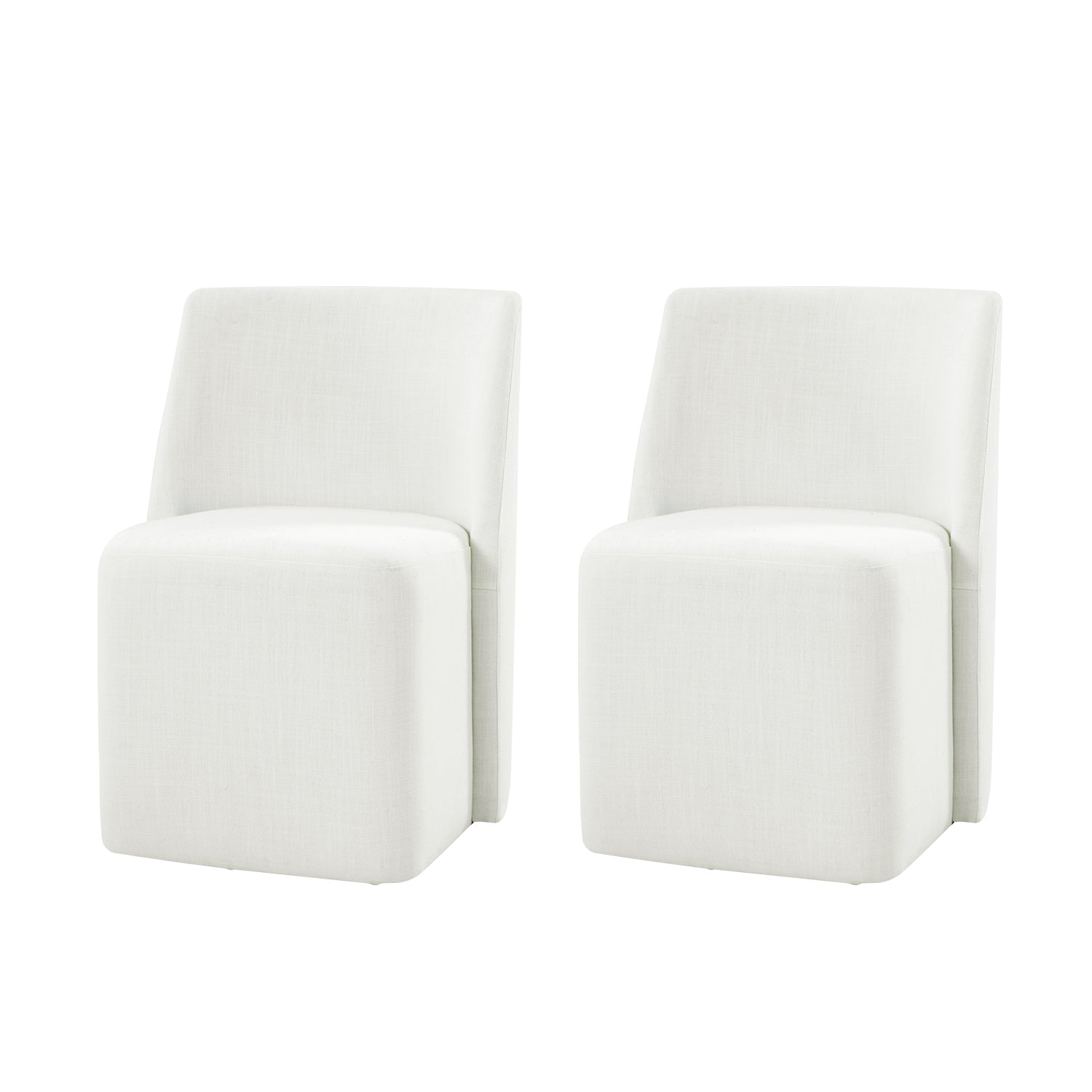 Yale Modern Curved Backrest Dining Chair - Adjustable & Versatile for Kitchen, Dining Room, Office (Set of 2, 4 or 6) - Comfortable Seating for Home & Restaurant Use