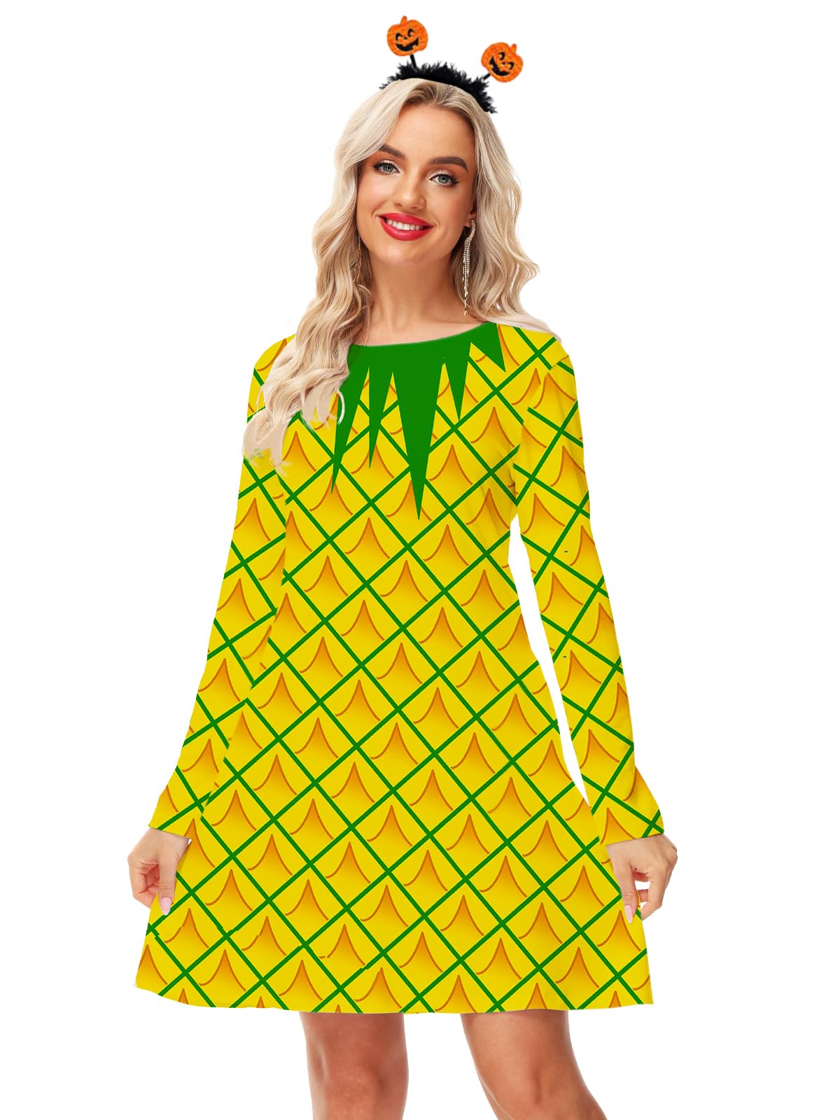 Deerose Women's Sleeveless Watermelon Print Summer Dress with Pockets - Cute Fruit Pattern Casual Sundress for Beach, Picnic, and Vacation Outfits